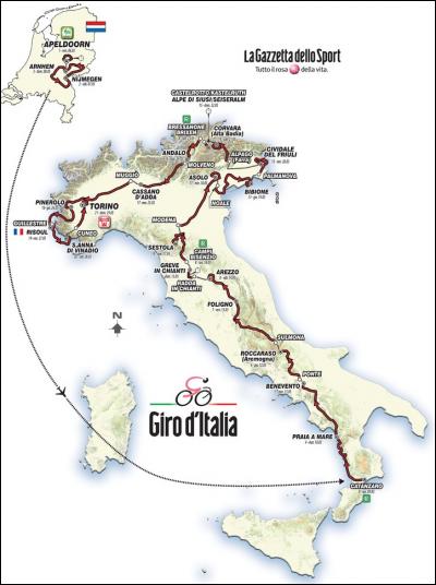 En quelle année la première édition du Giro s'est-elle courue ?