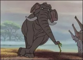 Elphant miltaire que l'on retrouve dans ' le livre de la jungle ' de Disney .