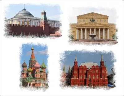 Dans quelle ville sont situés les monuments représentés ?