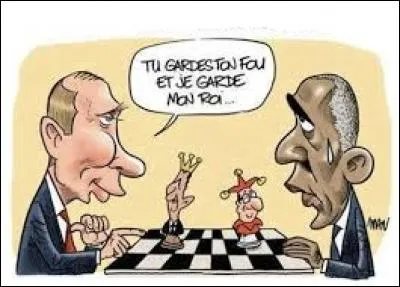 Aux échecs, comment déplace-t-on le fou ?