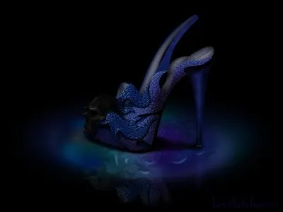 Cette chaussure est inspirée de quel méchant personnage ? (indice : C'est un dieu)