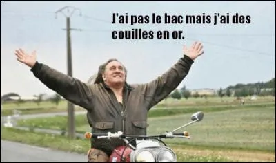 Pour finir, quelle personnalité, parmi les suivantes, n'a jamais obtenu son sésame?