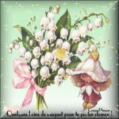 "En mai, fleurit ce muguet porte-bonheur. Traduis "mai" en anglais.