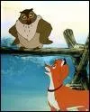 Chouette protectrice dans 'Rox et Rouky' de Disney ?