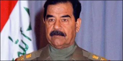 De quel pays Saddam Hussein fut-il le président-dictateur de 1979 à 2003 ?