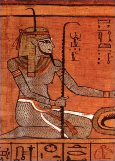 Qui est ce Dieu androgyne symbolisant la crue du Nil ?
