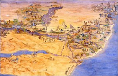 L'Égypte se situe face à quelle mer ?