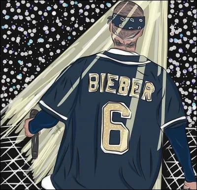 Justin se tient avec :