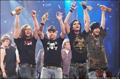 Quel a été le 1er prix gagné par Tokio Hotel ?