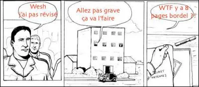 Bon allez, bonne chance et surtout ne confondez pas...