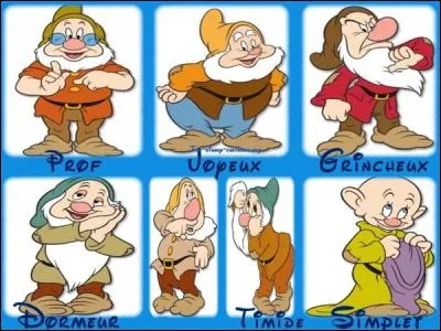 De quel film viennent les 7 nains ?