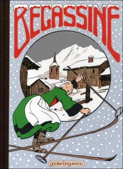 Qu'est-ce qui tombe autour de Bécassine ?