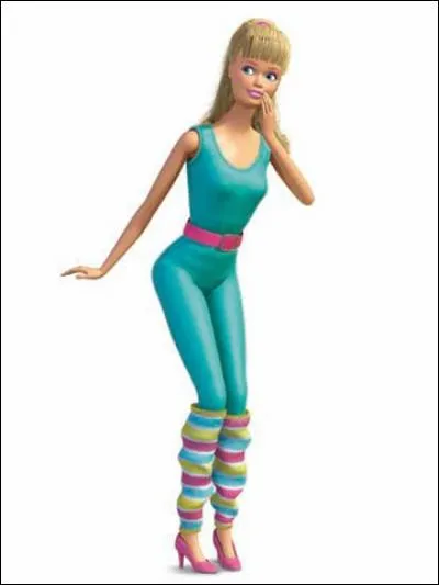 Dans "Toy story 3", qu'arrive-t-il à Barbie ?