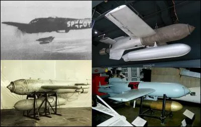En 1943, les alliés subirent les attaques d'une nouvelle arme contre leurs navires. Mais, grâce à leur supériorité aérienne obligèrent les Allemands à ne plus utiliser cette arme. Son principe, très « amélioré », est encore utilisé actuellement.
Quelle est cette arme ?
