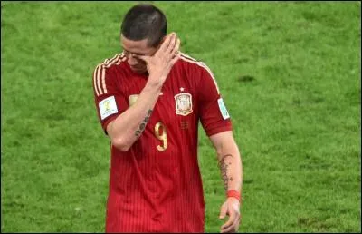 Quel est le score que l'Espagne a encaissé face au Pays-Bas, dans les poules de la Coupe du monde 2014 ?