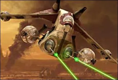 Quel est ce véhicule de combat utilisé par les clones?