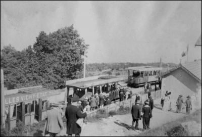 En 1912 combien de voyageurs ont utilisé le chemin de fer du Salève ?
