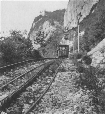 Quel était le type de crémaillère utilisé pour le chemin de fer du Salève ?