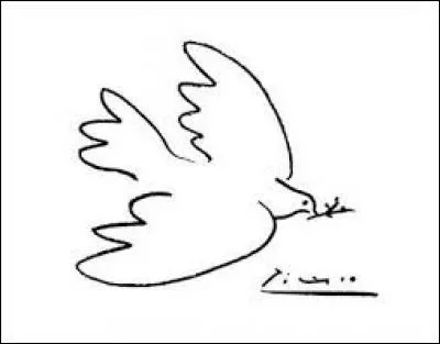 A qui doit-on "La Colombe de la paix" en 1949 ?