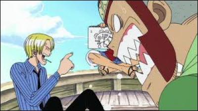 Où vont Luffy, Sandy et Yosaku au début de l'épisode ?