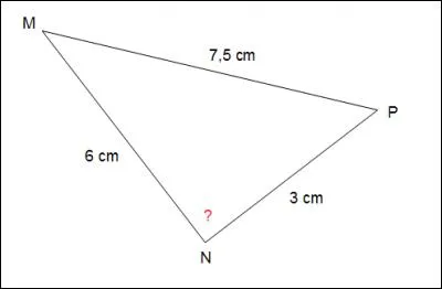 Exercice - Le triangle MNP est-il rectangle ?