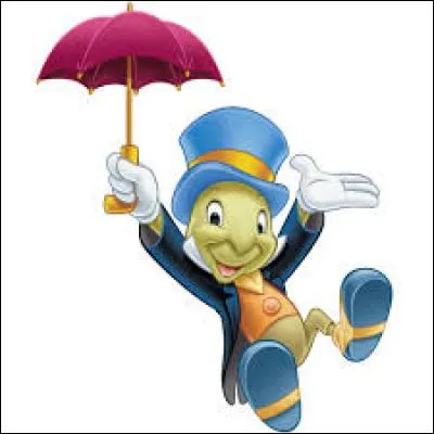 Dans quel dessin animé Disney apparaît Jiminy Cricket ?