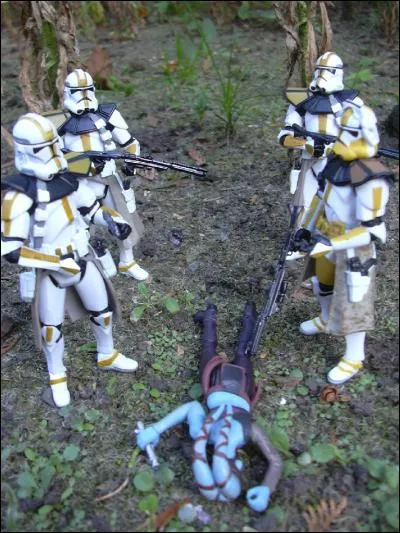Qui est ce Jedi ? (Elle a été tuée par ses troupes)