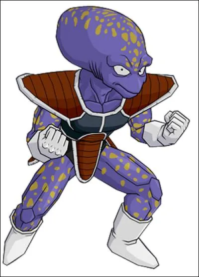 Comment se nomme ce soldat de la garde rapprochée de Freezer ?