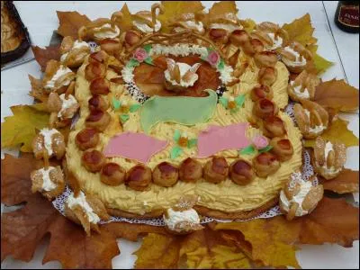 Et c'est ce gâteau qui va clore la fête !