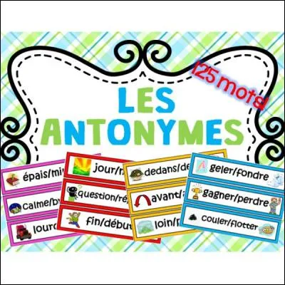 Mon 5°est un antonyme d'incertain !