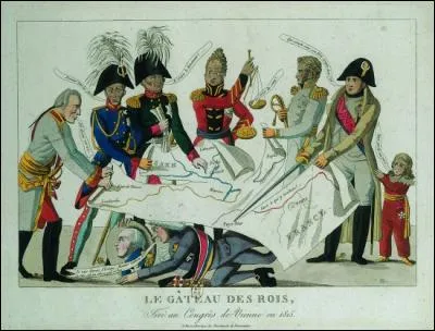 Cochez la date du congrès de Vienne.