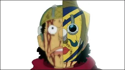 Comment s'appelle Ussop lorsqu'il porte son masque?