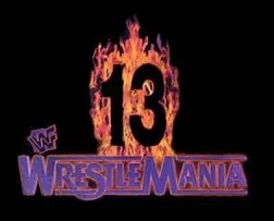 Quel était le main event de WrestleMania 13 ?