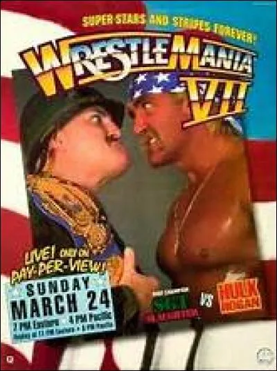 Quelle star légendaire a fait son premier WrestleMania lors de WrestleMania VII ?