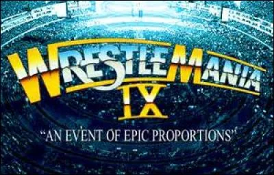 Qu'avait la compétition WrestleMania IX de particulier ?