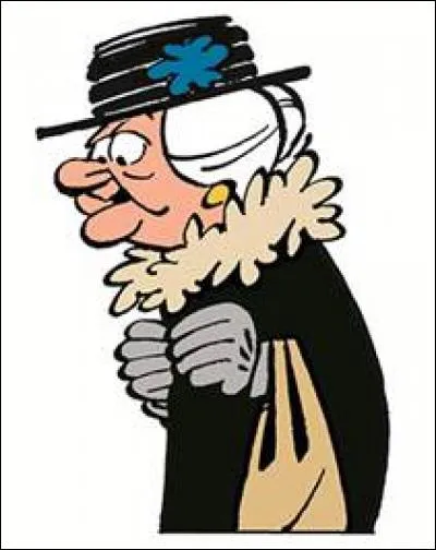 Quelle est cette dame que l'on peut voir dans les BD de Benoit Brisefer ?