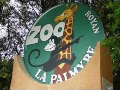 Dans quel département français se trouve le zoo de la Palmyre ?