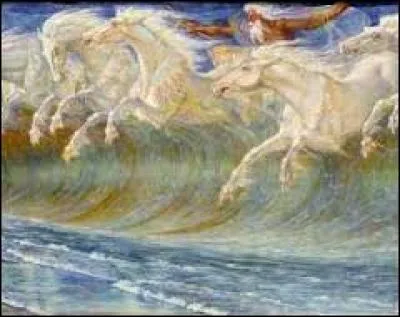 La légende veut que Poséidon a créé les :