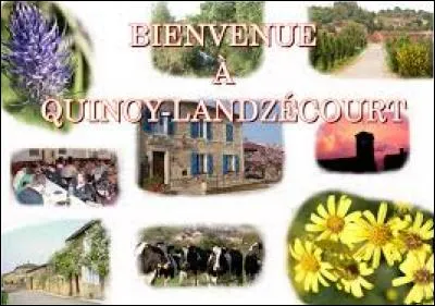 Commune Meusienne, en Lorraine gaumaise, Quincy-Landzécourt se trouve dans la nouvelle région ...
