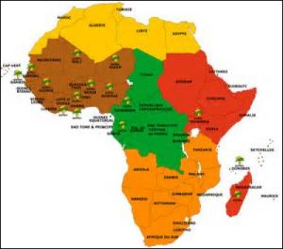 Dans quelle partie de l'Afrique se situe le Rwanda ?