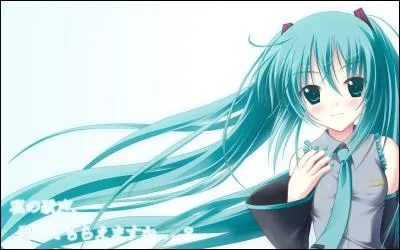 Miku Hatsune est une...
