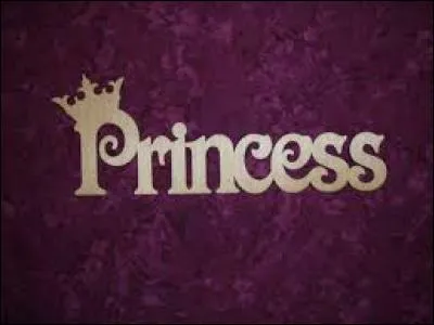 Je suis la seule princesse &agrave; utiliser une fourchette pour me coiffer les cheveux ; qui suis-je ?