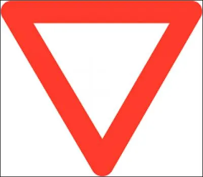 Que faut-il faire lorsqu'il y a ce panneau ?