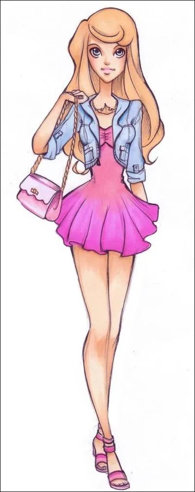 Comment s'appelle la "lyc&eacute;enne" v&eacute;tue de rose sur la photo et dans le film ?