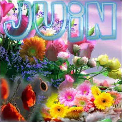 Comment dit-on le mot "juin" en anglais ?