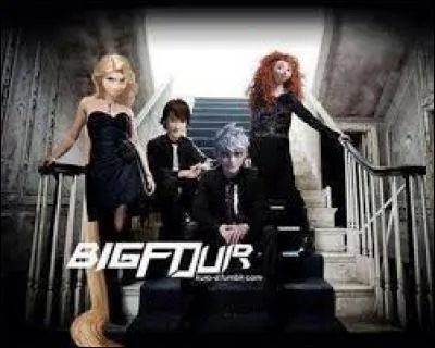 Quels personnages sont-ils représentés sur la photo de la bande "Big Four" ?