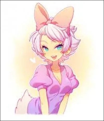 Comment cette jeune femme connue sous "forme animale" s'appelle-t-elle ?