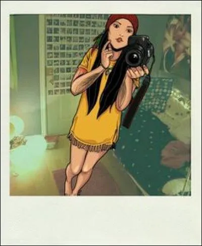 Qui est représenté sur ce polaroïd ?