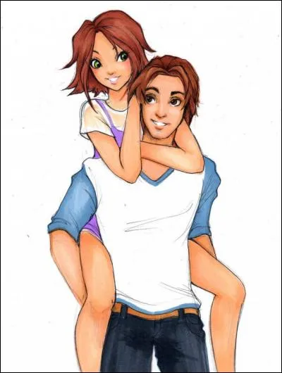 Qui sont ces deux personnages très amoureux ?