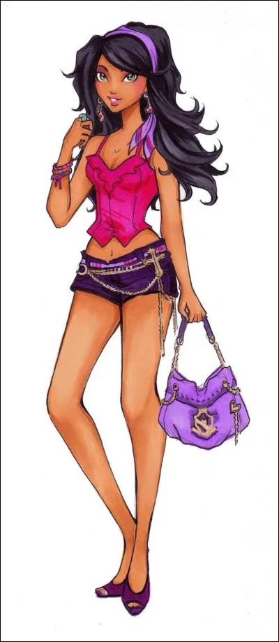 Comment s'appelle cette jeune fille connue de Quasimodo ?